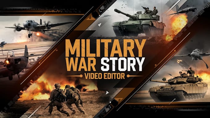 Gig Preview - Edit military war story in 24 hours