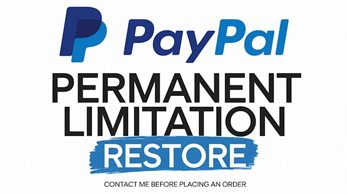 Gig Preview - Create and resolve paypal limitation, submit document and fix issues