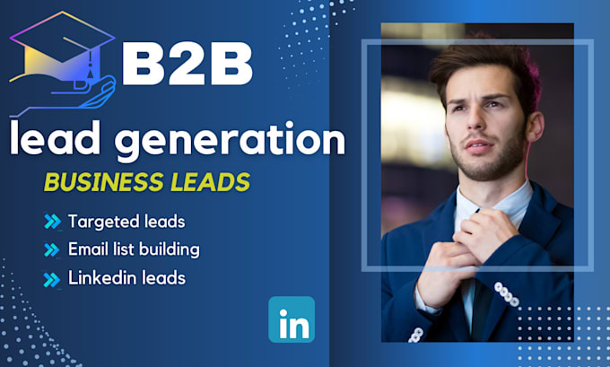 Gig Preview - Provide b2b lead generation for any industry