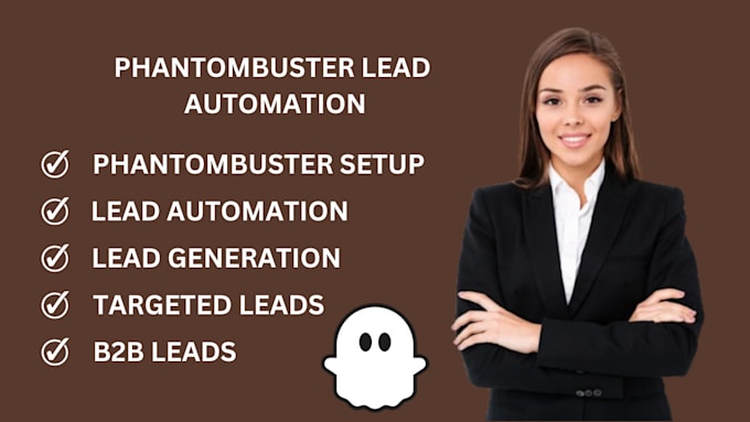 Gig Preview - Do b2b lead generation and phantombuster lead automation