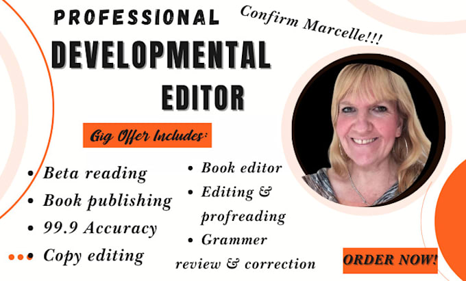 Bestseller - be your developmental editor, format, fiction, nonfiction book, proofread, novel