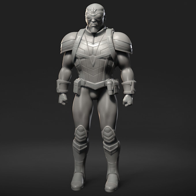 Gig Preview - Sculpt custom 3d character model action figure and miniatures form printing