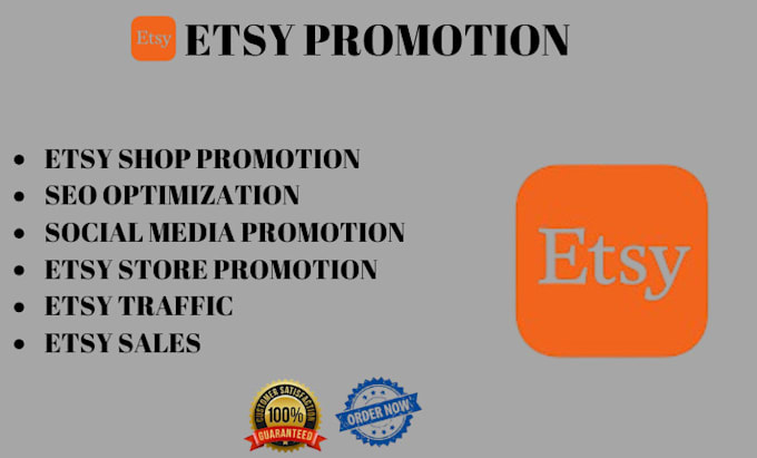 Gig Preview - Boost your etsy sales with etsy SEO, traffic and ecommerce marketing strategies