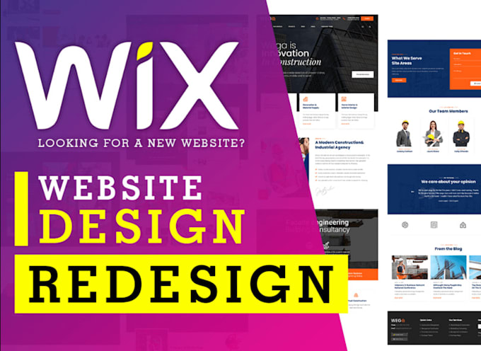 Gig Preview - Do wix design, redesign, landing page, wix online store, business site