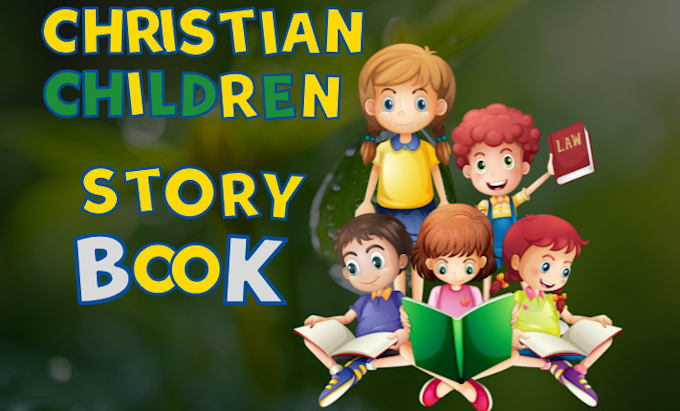 Gig Preview - Write childrens bible stories faith based activity books, christian kids ebook