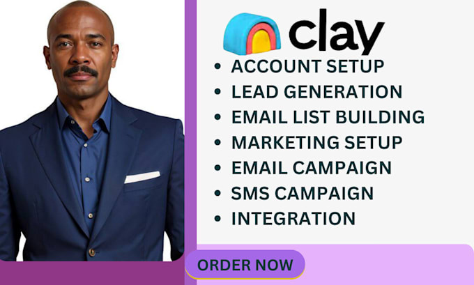 Gig Preview - Set up clay com clay com leads enrichment clay com expert