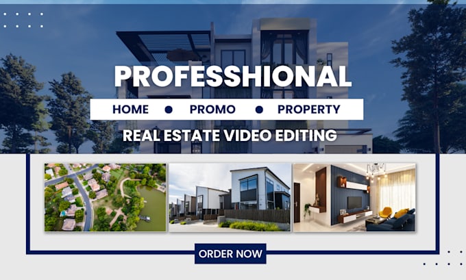 Gig Preview - Expert real estate video editing, reels, and cinematic property promos