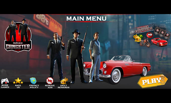 Gig Preview - Develop multiplayer war games, video games like mafia city