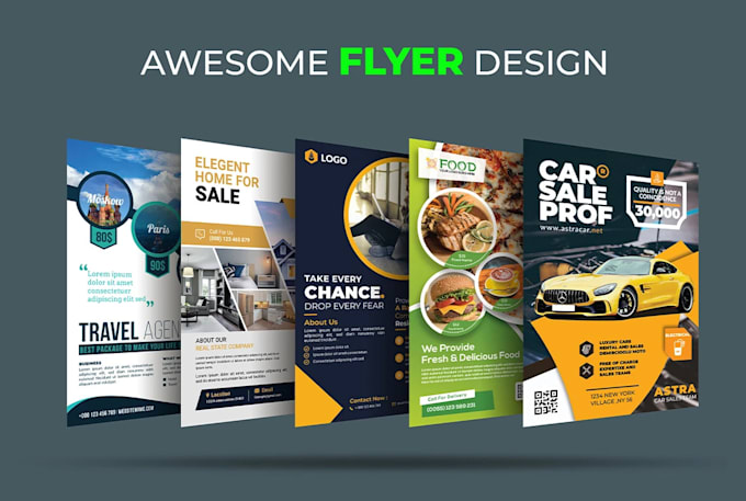 Bestseller - create a professional flyer for your business