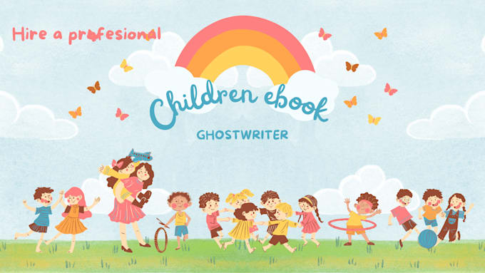 Gig Preview - Ghost write children story kids moral ebook writing children book kid