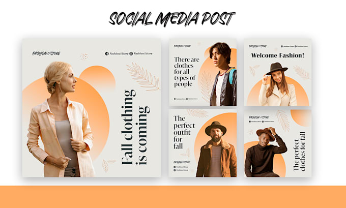 Gig Preview - Do professional instagram post and social media post design