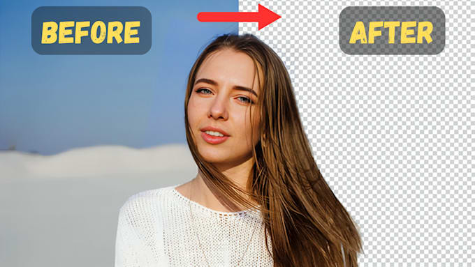 Gig Preview - Do background removal and resize images