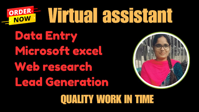 Gig Preview - Be your virtual assistant