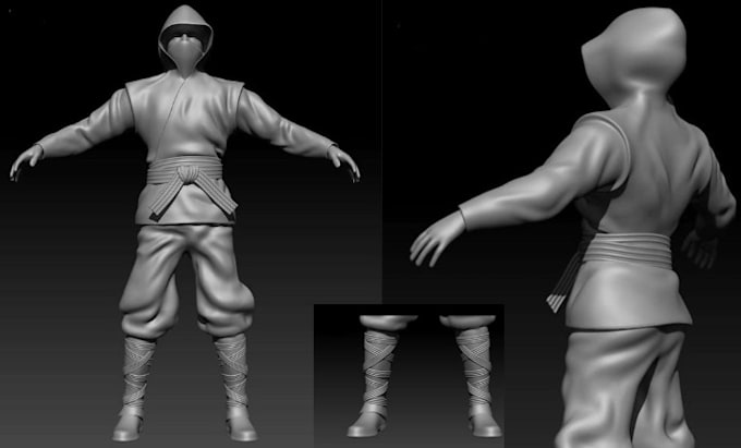 Gig Preview - Realistic 3d character modeling,statue,3d toys 3d figure anime stl,3d printing