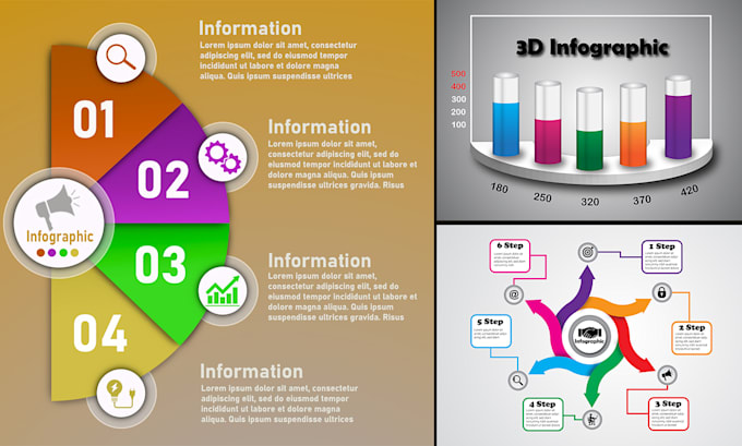 Gig Preview - Create professional infographic design for your business