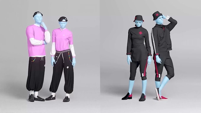 Gig Preview - Render realistic 3d garment animation, fashion design, fashion model