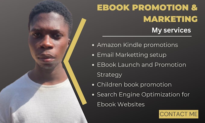 Gig Preview - Do promotion on ebook amazon kindle ads ebook marketing book publishing