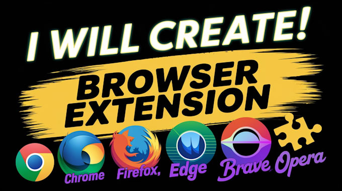 Gig Preview - Create, fix, modify chrome firefox edge extensions