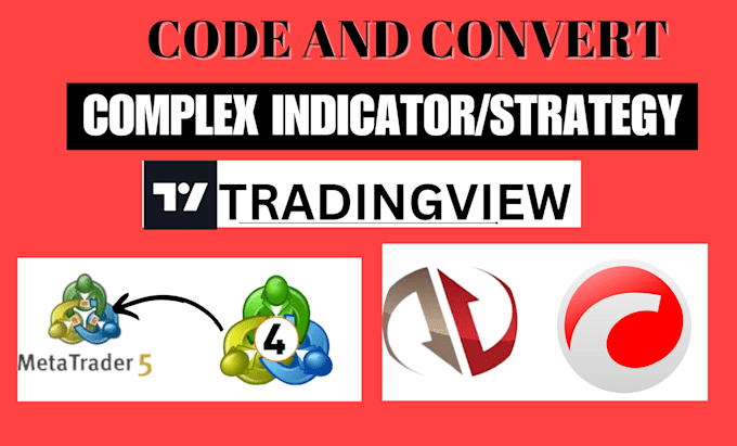 Bestseller - code mql4, mql5 pinescript  to mt4, mt5 tradingview tradestation ninjatrader 8