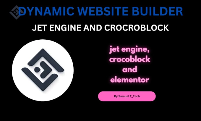 Gig Preview - Design dynamic wordpress website with crocoblock, elementor, jet engine