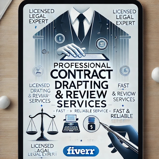 Gig Preview - Professionally draft and review contracts for your business