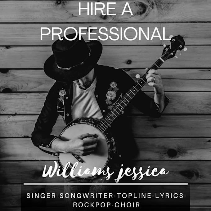 Gig Preview - Be a songwriter, lyrics writer, singer, song maker, and melody maker for a song