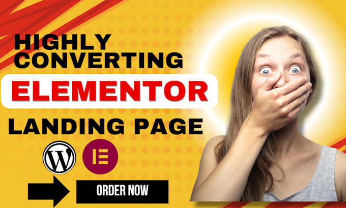 Bestseller - design high converting wordpress elementor landing page