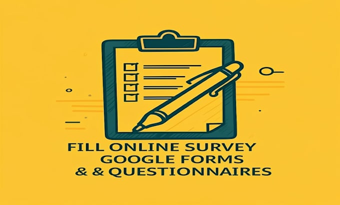 Gig Preview - Fill online surveys, google forms, questionnaires, and polls