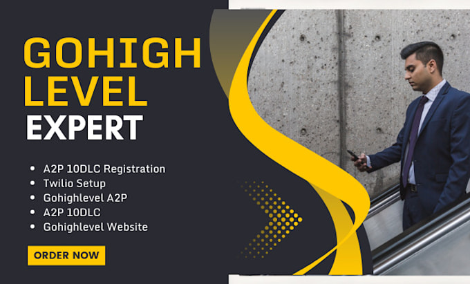 Gig Preview - Create gohighlevel websites and register a2p 10dlc campaigns