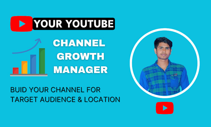 Bestseller - be your youtube channel growth manager to make it top ranking