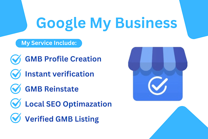 Gig Preview - Verified gmb listing for local seo ranking and optimization instant verification