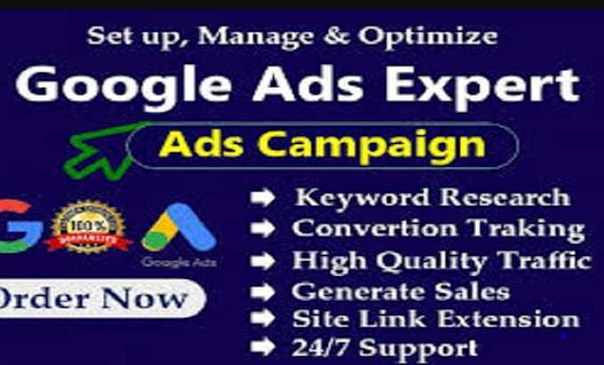 Bestseller - expert google ads campaign setup monthly management and optimisation services