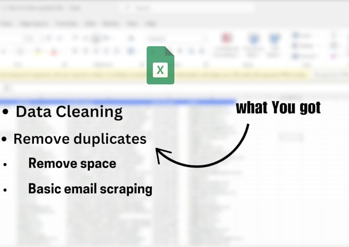 Bestseller - do email scraping, data cleaning, and duplicate removal in excel