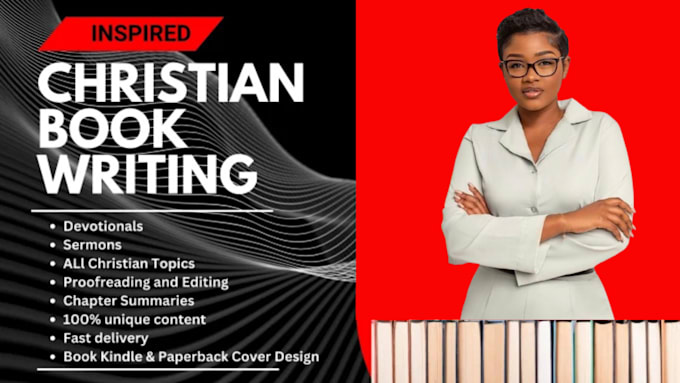 Gig Preview - Be your inspired christian ebook writer, christian books, KDP book writing