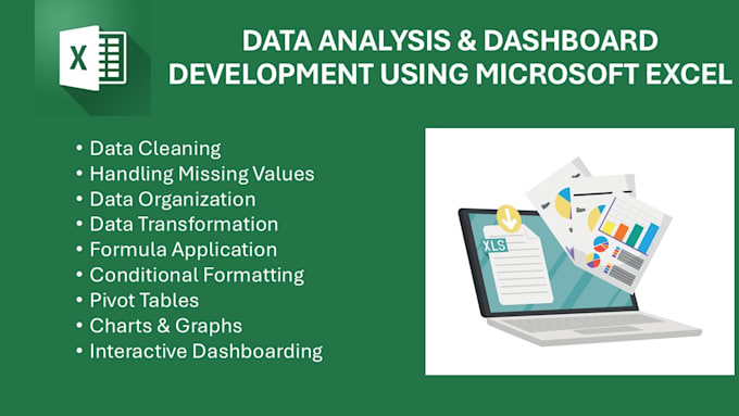 Gig Preview - Do excel data analysis and dashboard development