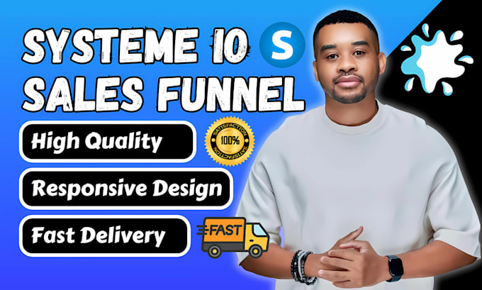 Gig Preview - Do systeme io affiliate landing page, systeme io affiliate marketing, fix funnel