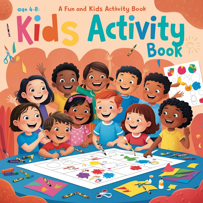 Bestseller - create fun and engaging kids activity books or pages