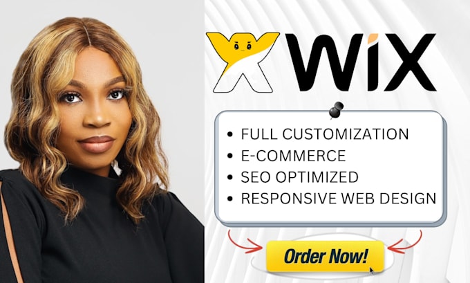 Gig Preview - Redesign your wix website, create stunning wix SEO designs