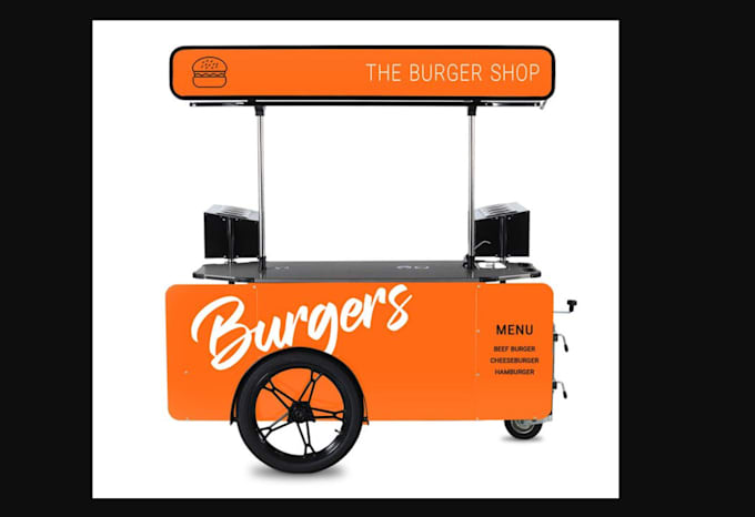 Bestseller - design food cart for your business