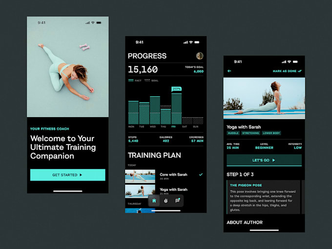 Gig Preview - Develop fitness app, gym app, health app, workout app, fitness product app