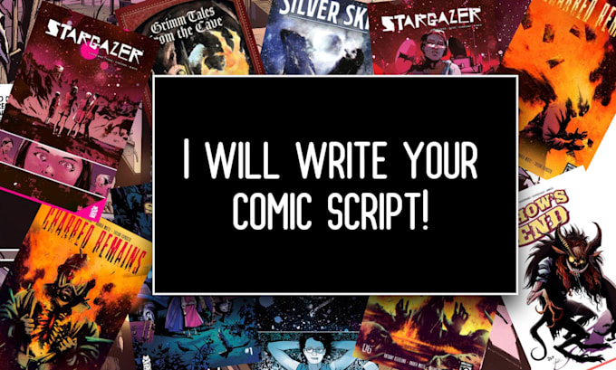 Bestseller - write your comic book script at low indie rates