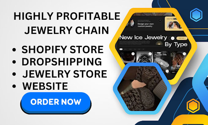 Bestseller - design a jewelry accessories shopify store jewelry website booking system