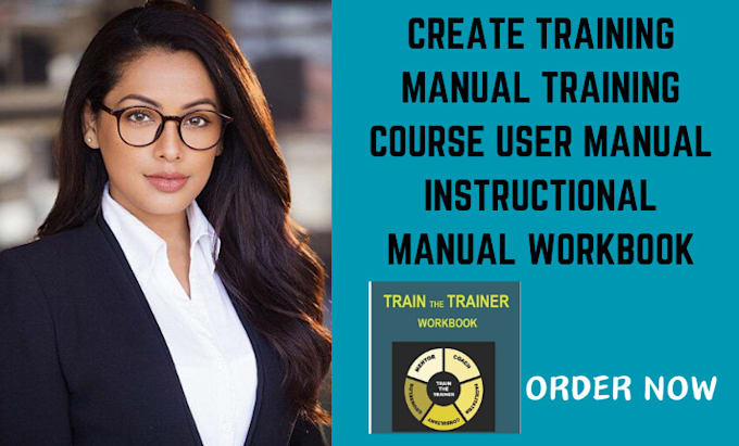 Gig Preview - Create training manual training course user manual instructional manual workbook