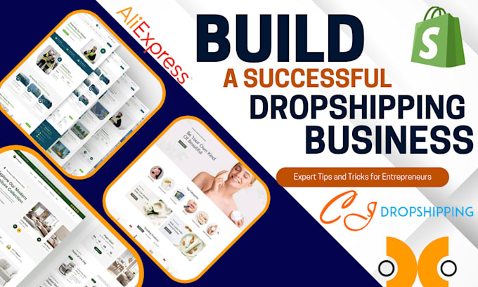 Gig Preview - Create a high converting shopify dropshipping beauty website cosmetics website