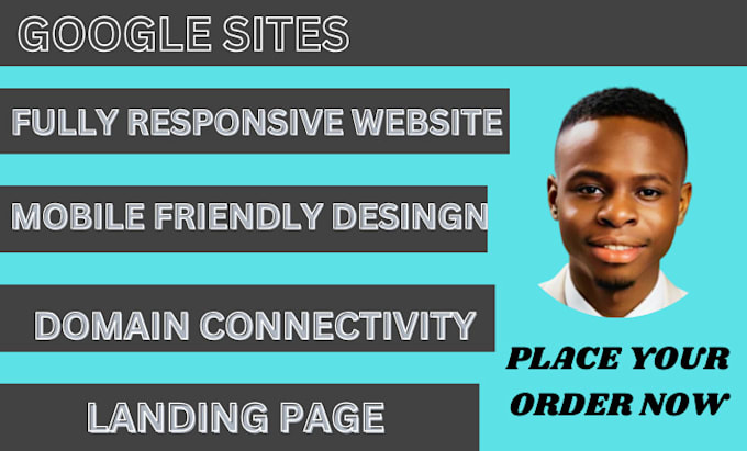 Gig Preview - Create a professional business website using google sites