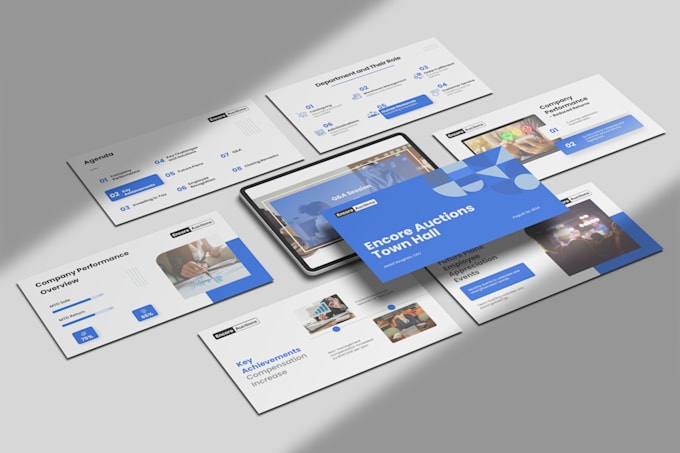 Gig Preview - Create premium and custom powerpoint master template