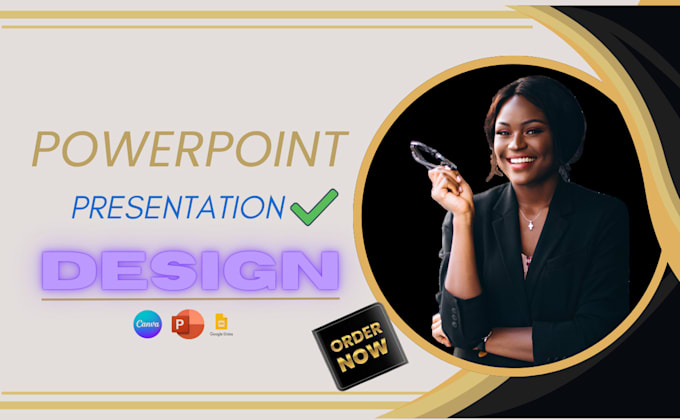 Gig Preview - Create and design a powerpoint template, canva presentation