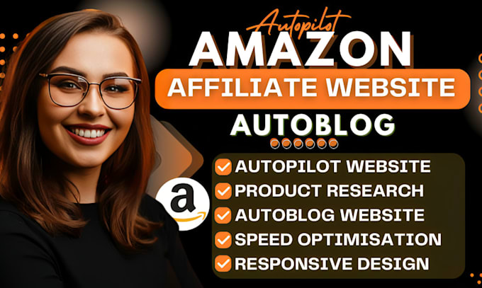 Gig Preview - Create autopilot affiliate website, amazon affiliate website, autoblog website