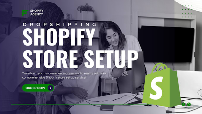 Gig Preview - Setup profitable shopify store via epolo zendrop achan desers b2b griffati doba