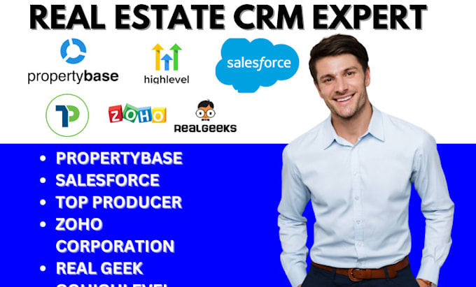 Gig Preview - Do gohighlevel salesforce top producer real geek propertybase zoho corporation